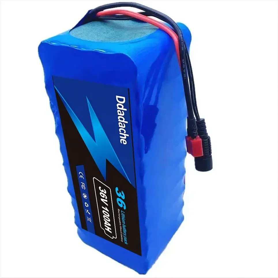 Neuer 36V 100Ah 1000W 10S4P DC/T Lithium-Ionen-Akku 100Ah für 42V mit BMS – Detail 5
