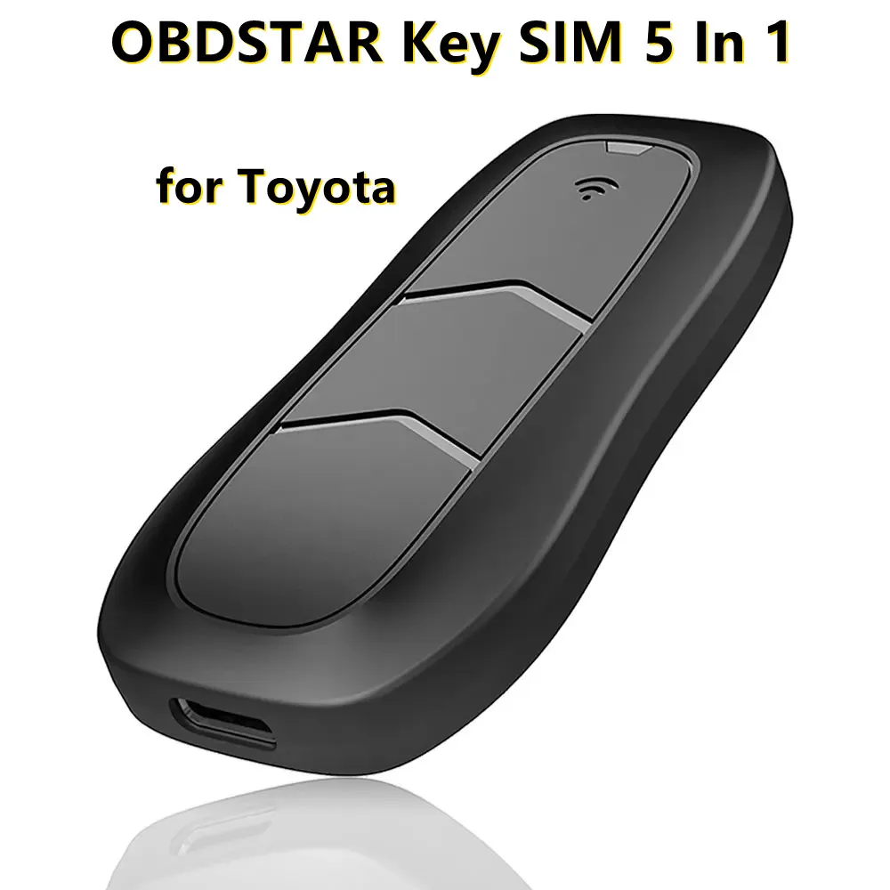 OBDSTAR Key SIM 5 In 1 Smart Key Simulator for Toyota Works with X300 DP/X300 DP Plus/X300 Pro4