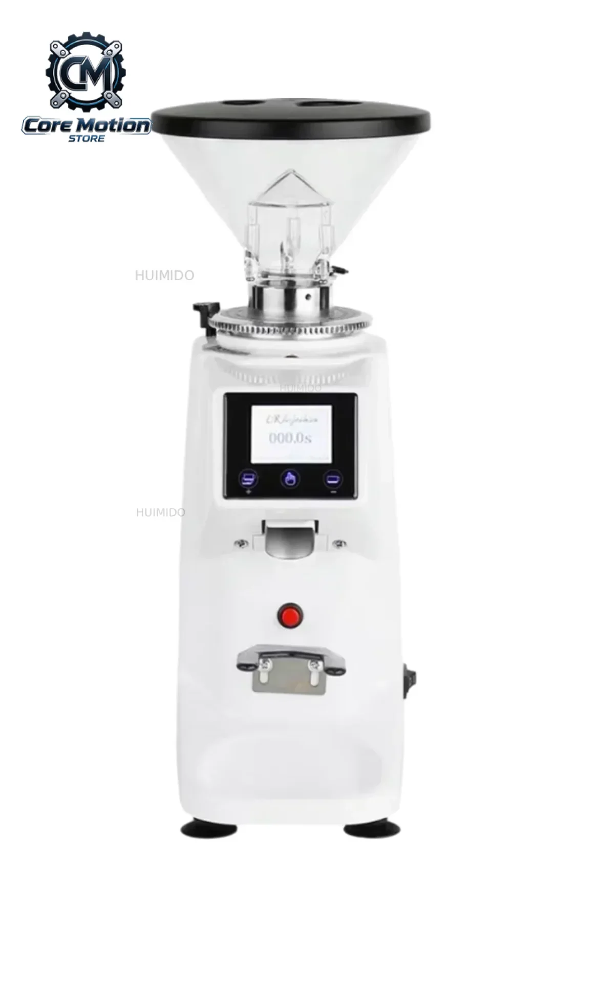 220V Italian Dosing Coffee Grinder, Electric Coffee Bean Grinder, Fully Automatic Household & Commercial Powder Mill with Parall