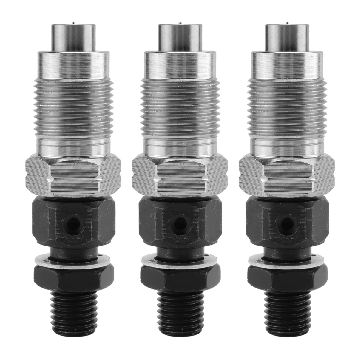 

3Pcs Fuel Injectors for Kubota D722 D782 D902 Z402 Z482 Z602 Engine G2160 G1800 H1600-53000 16001-53002 16001-53000