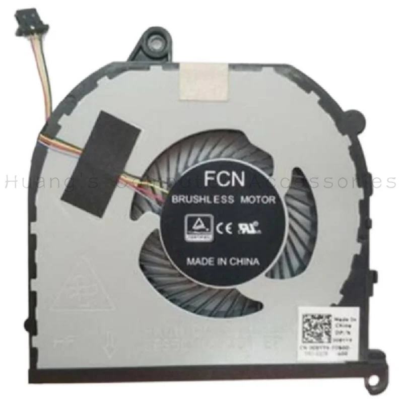 SS+Original CPU Cooling Fan PN 008YY9 for Dell XPS 15 9570 7590 Precision 5530 Series Laptop, Fully Tested