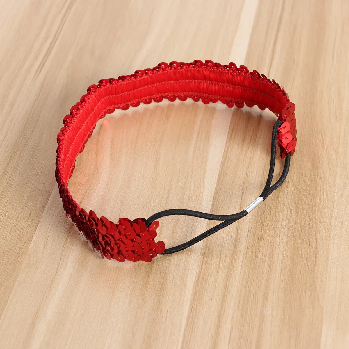 

6 шт. повязок для волос с пайетками для женщин и девочек, элегантные, в цветах русалки: черный, серебристый, золотой, розово-красный, фиолетовый, для вечеринок и выпускных балов