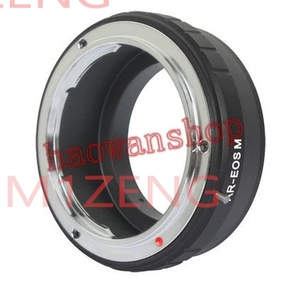 AR-EOSM adapter ring for konica ar lens to canon EOSM EF-M Mirrorless Camera eosm/m1/m2/m3/m5/m6/m10/m50/m100
