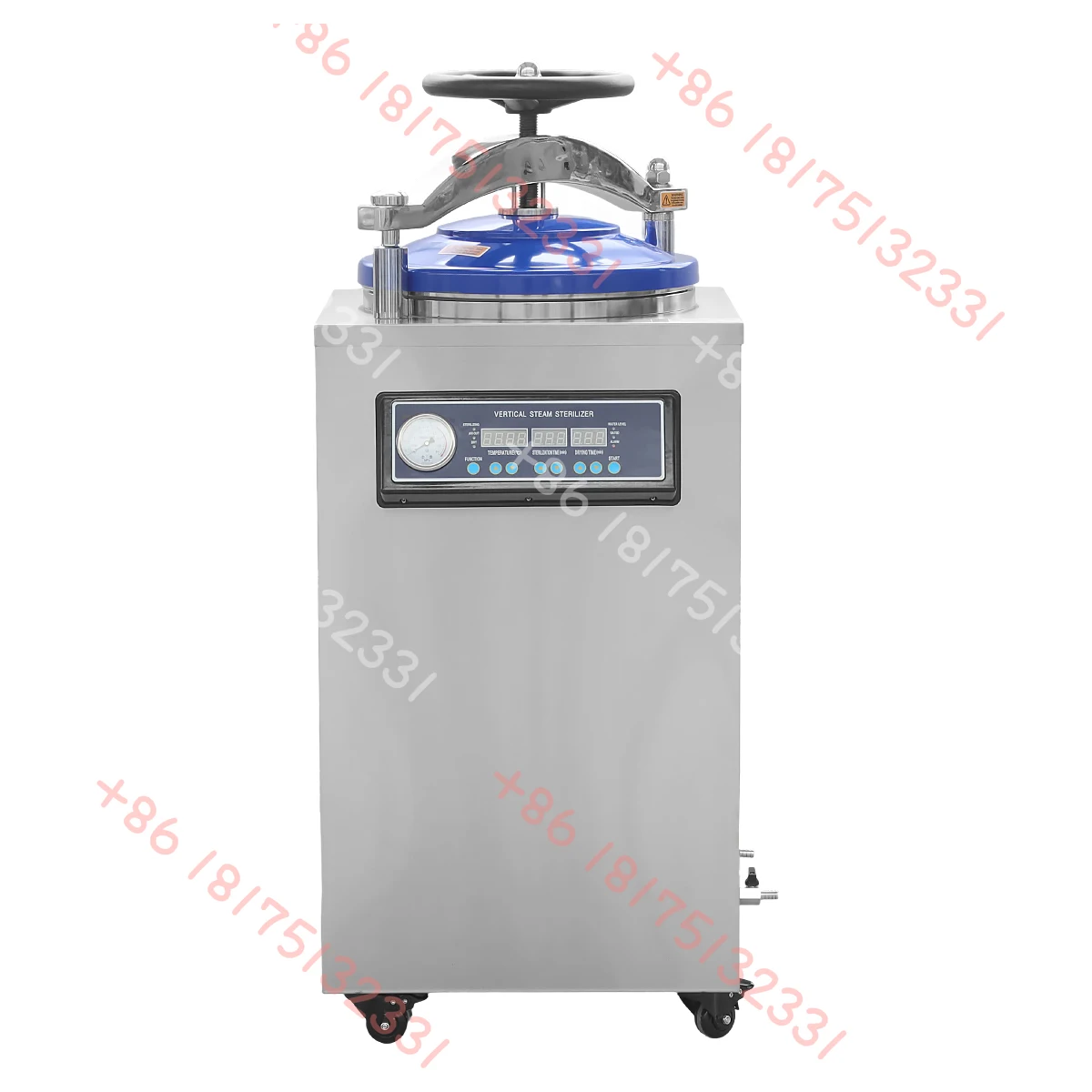 

High - Efficiency Vertical Steam Sterilizer with Precise Temperature Control Steam Sterilization Equipment for Lab & Medical Use