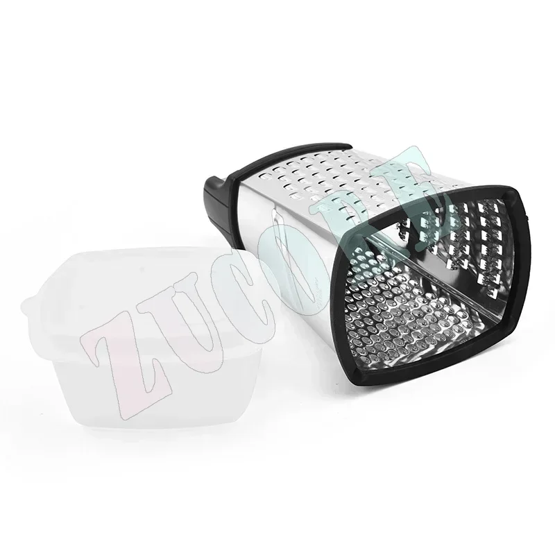 New 4-sided Stainless Steel, New Spring Chef Professional Box Grate, Most Suitable For Cheese