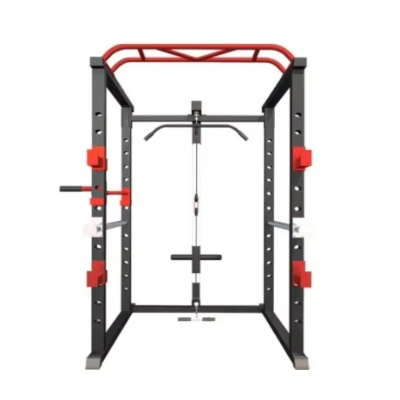 Home Gym Power Rack Upright Squat Rack & Multi-Pull-up Station Power Cage