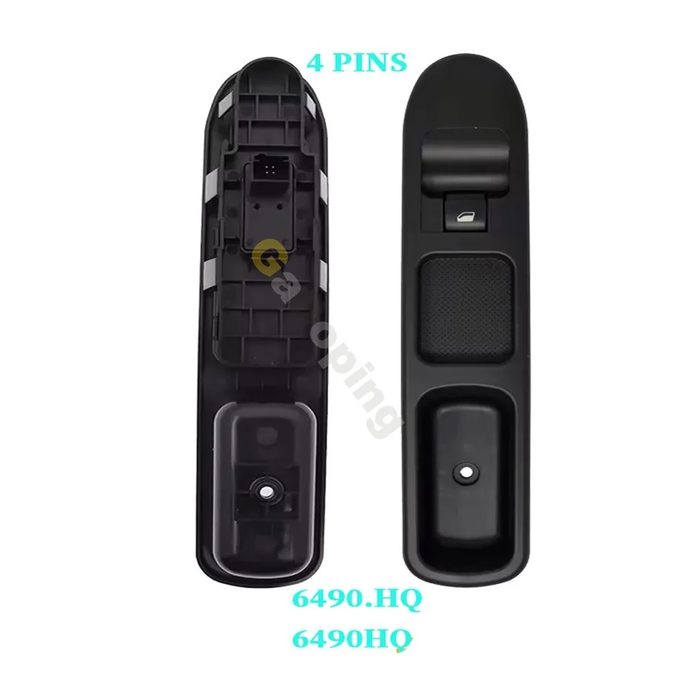 Front Passenger Electric Power Window Control Lifter Switch Button For Peugeot 207 2006 - 2017 6554.QK 6554.HJ 6490.HQ Car Parts
