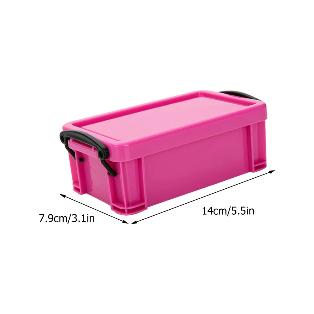 3 Pcs Plastic Storage Box Home Sundries Container Organizer Bins Trash Household