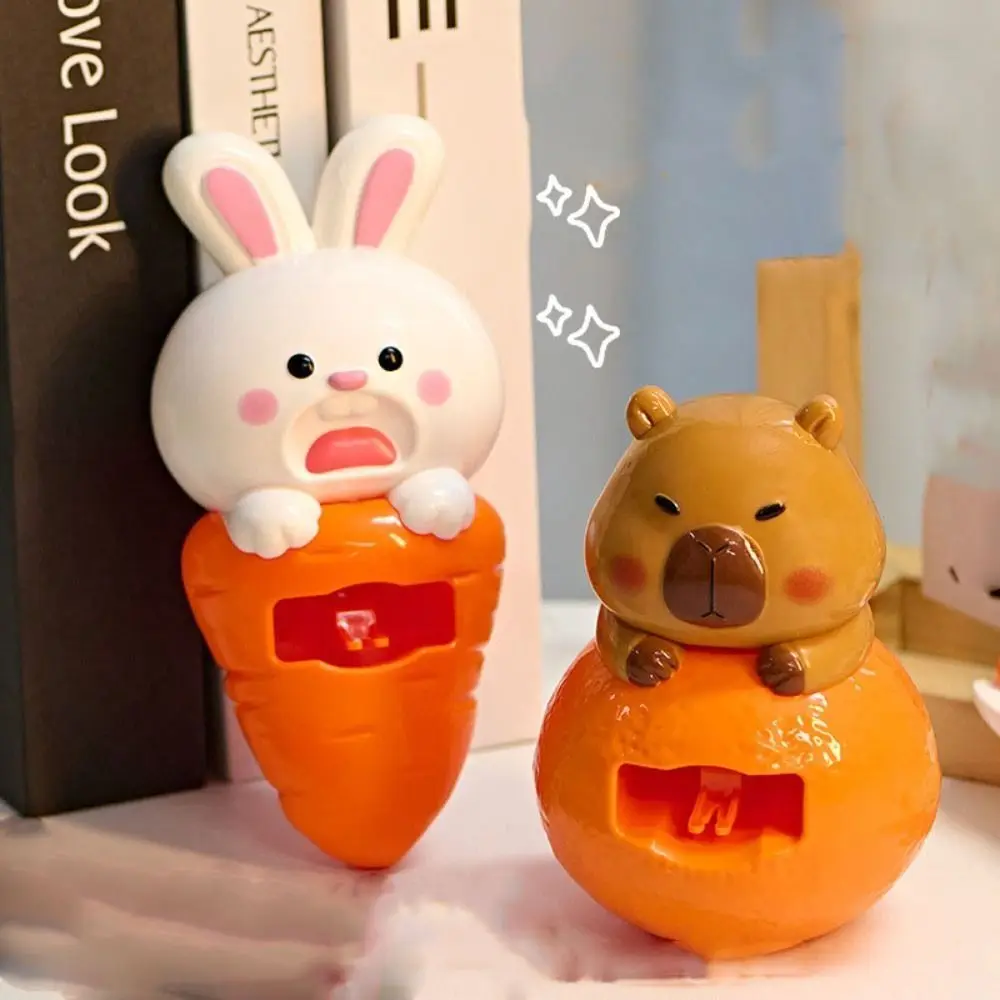

Simulation Model Capibara Food Feeding Pretend Play Role Play Little Rabbit Pudding Kawaii Early Education Pudding Feeding Set