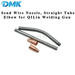 Wire Feed Nozzle Streight Tube Feeding Elbow For Qilin V8 Laser Welding Gun Accessories