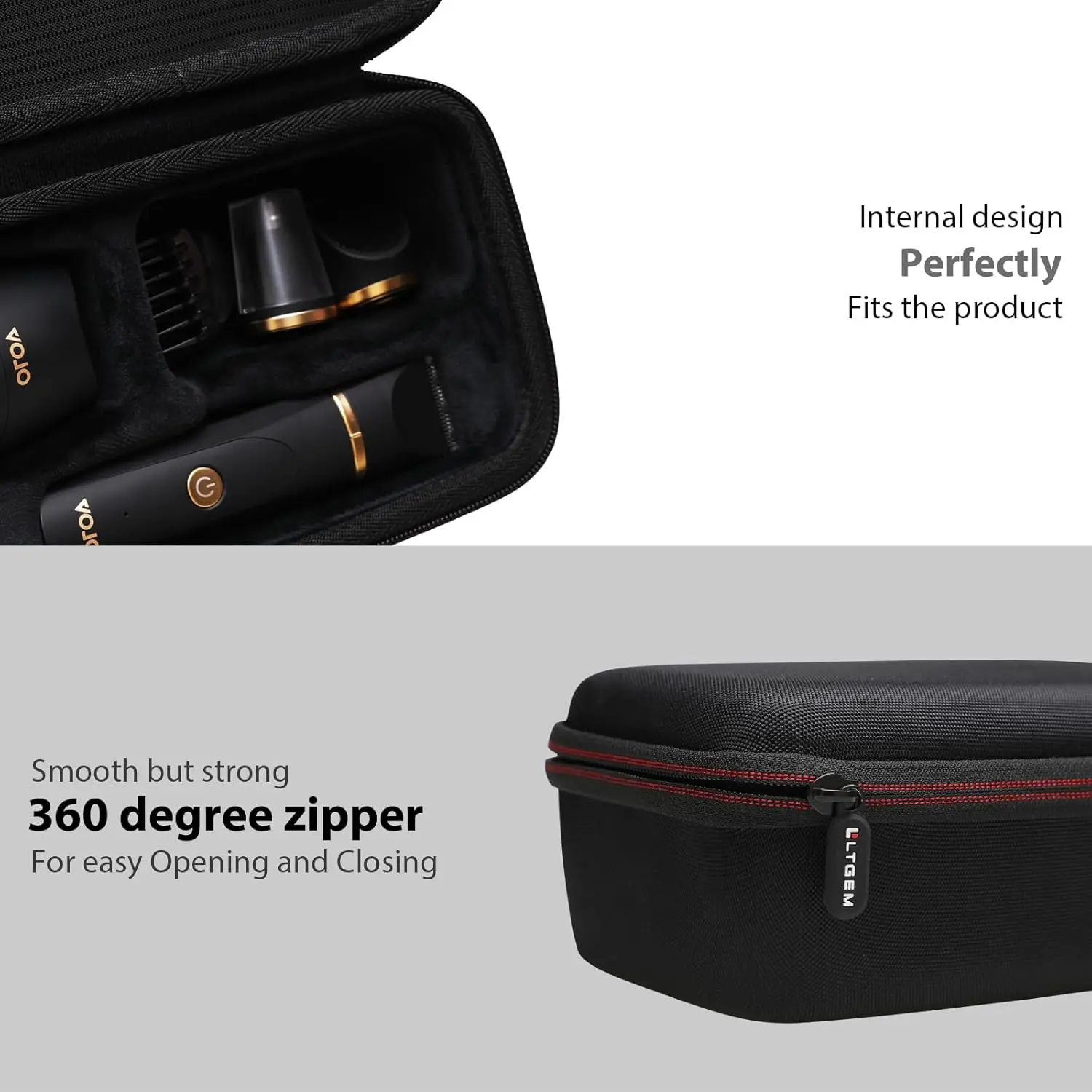 LTGEM-Étui pour tondeuse à cheveux électrique OLOV, étui uniquement, corps, aine