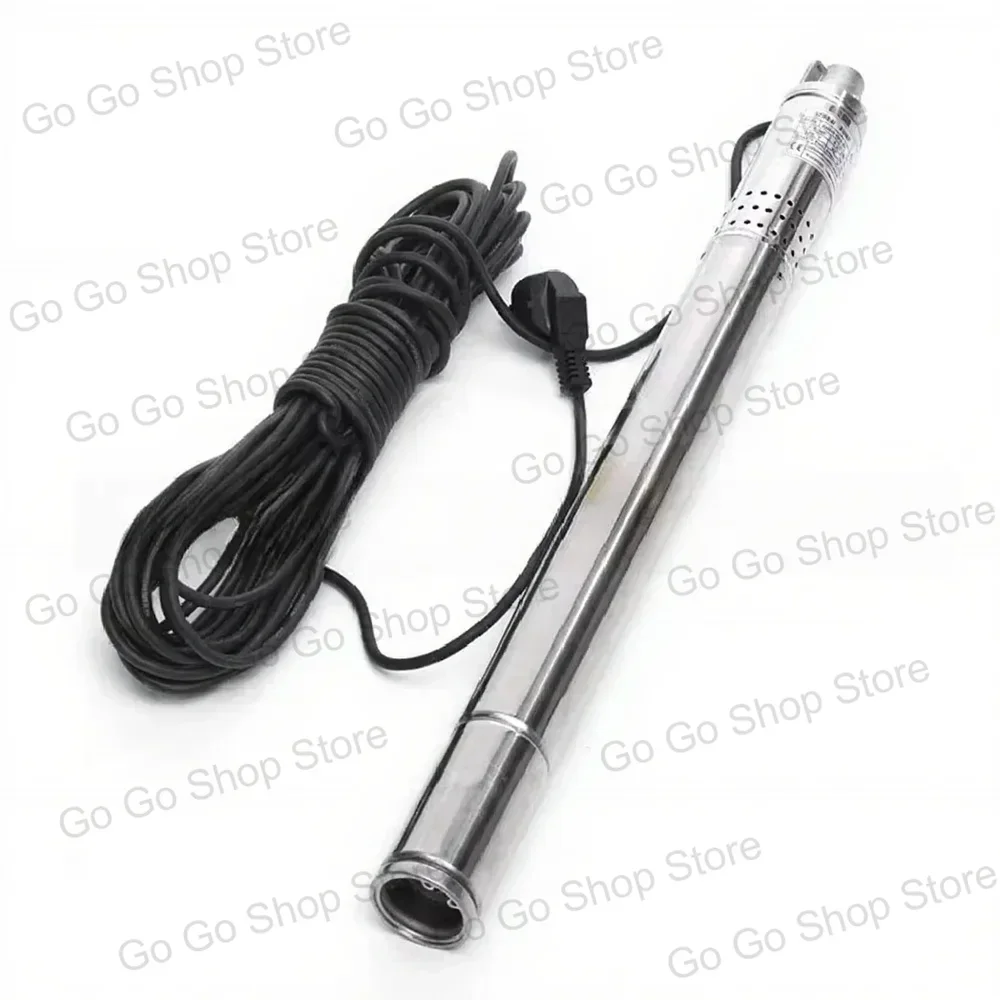 50mm Submersible Deep Well Pump 304 Stainless Steel 1000L/h 2 Inch Water Pump