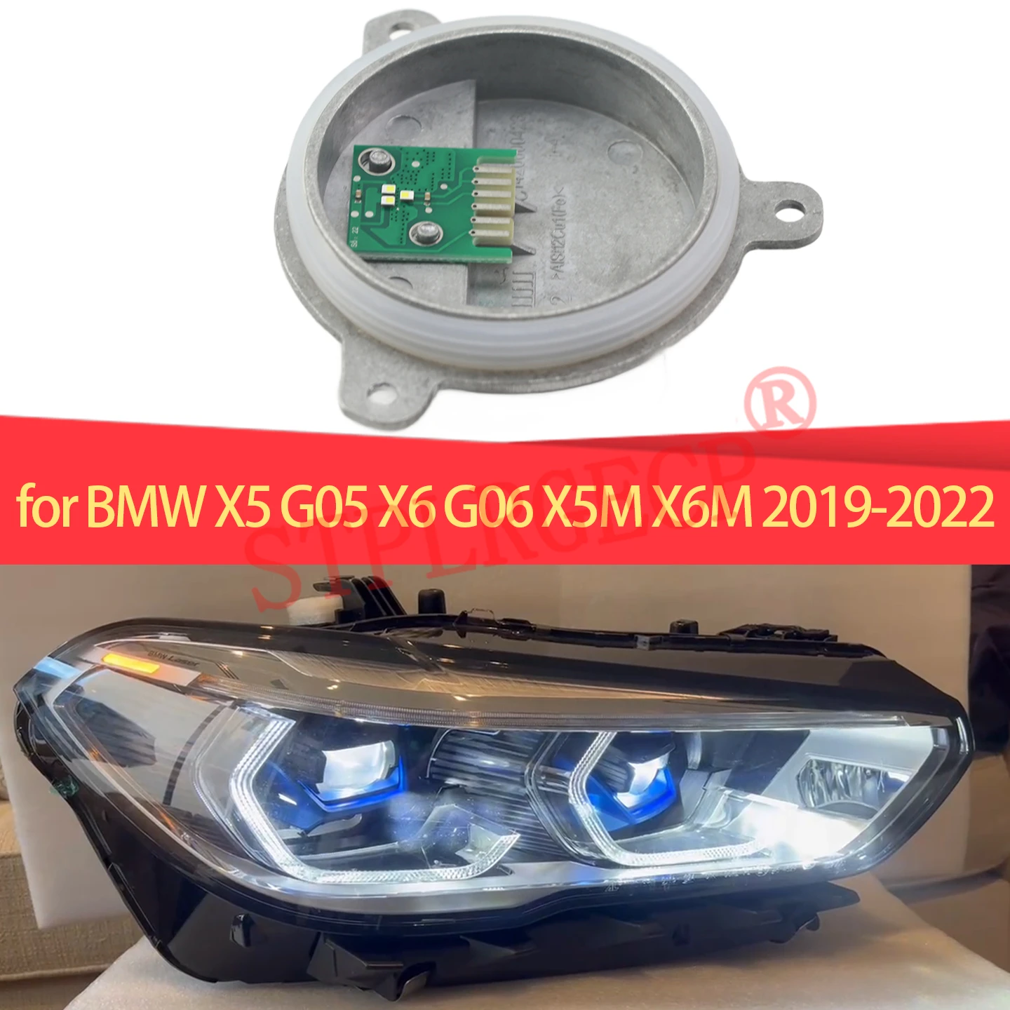 Ballast pour BMW X5 G05 X6 G06 X5M X6M Pre-LCi 2019-2022 63119477986 63119477985 Module de diode à LED blanche pour phare de voiture
