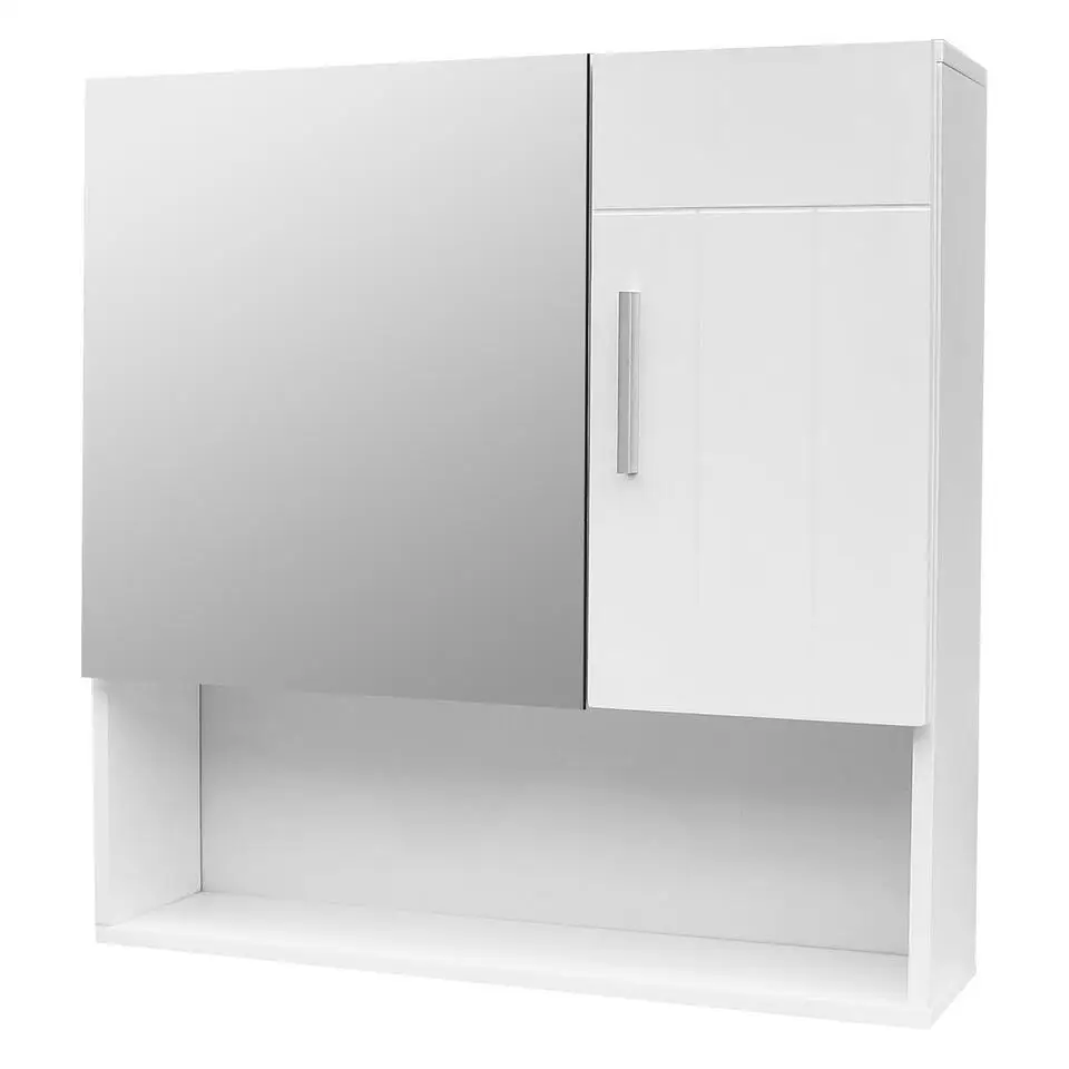 Medicine Cabinet with Mirror for Bathroom Wall Mounted Storage Mirror Cabinet