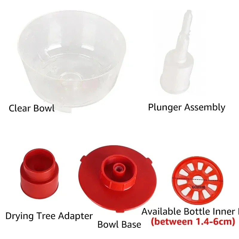 Update Homebrew Beer Bottle Washer Wine Cup Bottle Rinser Cleaning Sterilizer Tools For Brewing Laboratory Bar Kitchen Bottle