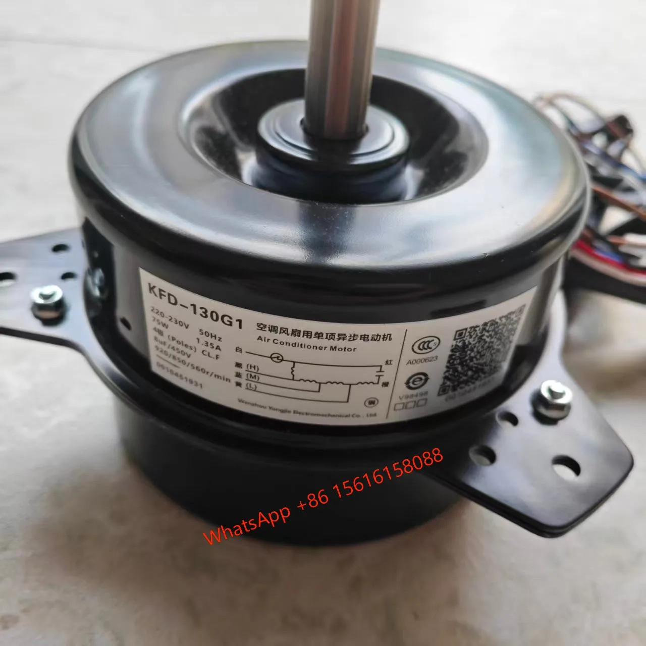 KFD-130G1 (0010451931) Applies to Haier central air conditioner external fan motor brand new