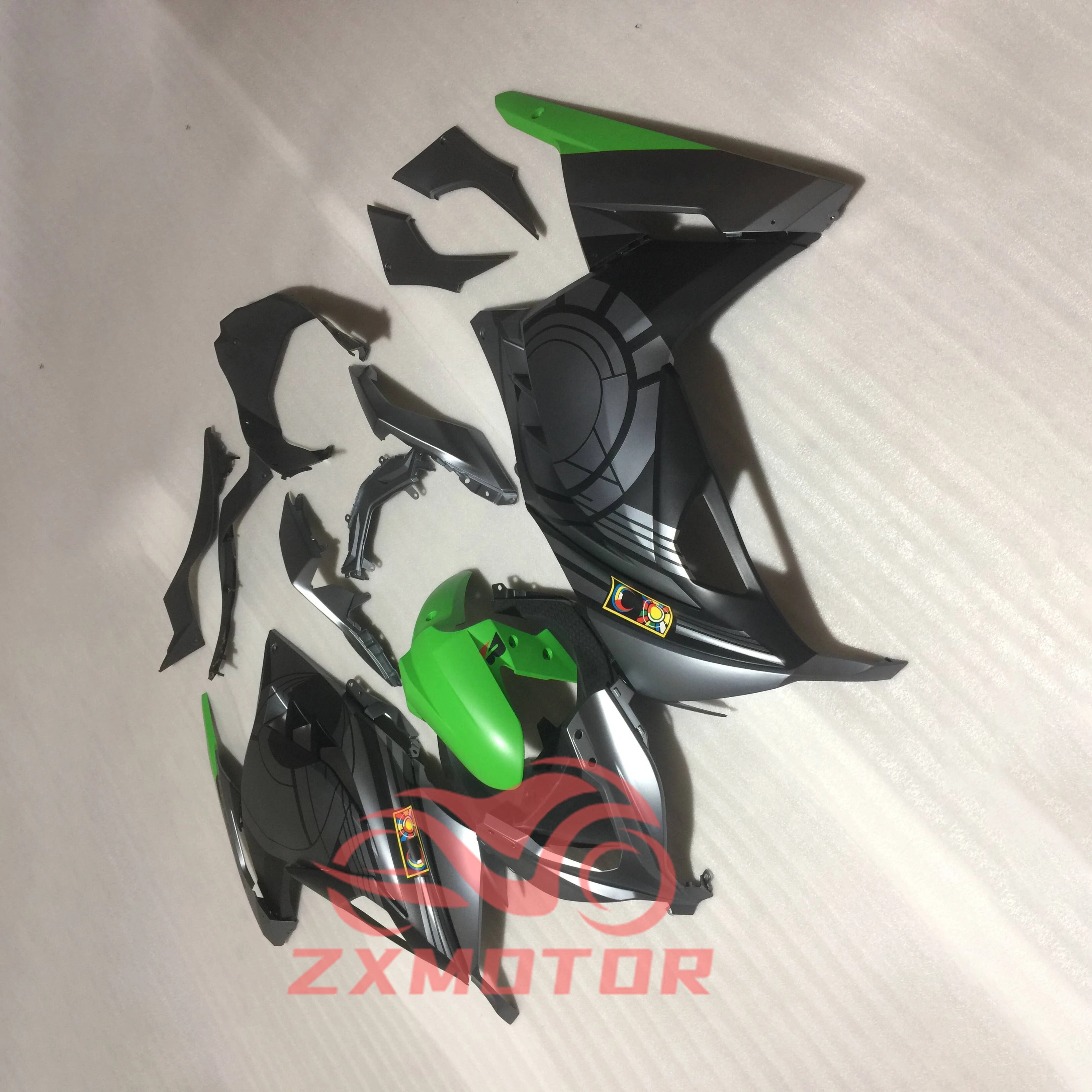 Fairing สําหรับ Kawasaki Ninja 300 13 14 15 16 17 Prime ฉีดรถจักรยานยนต์ Fairings พลาสติกชุด 2013 2014 2015 2016 2017