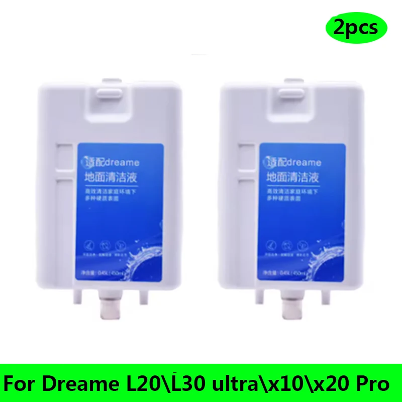 Heat Special Floor Cleaner For Dreame L20L30 ultrax10x20 Pro Plus Liquid Detergent Spare Parts Cleaning Accessories 450ML