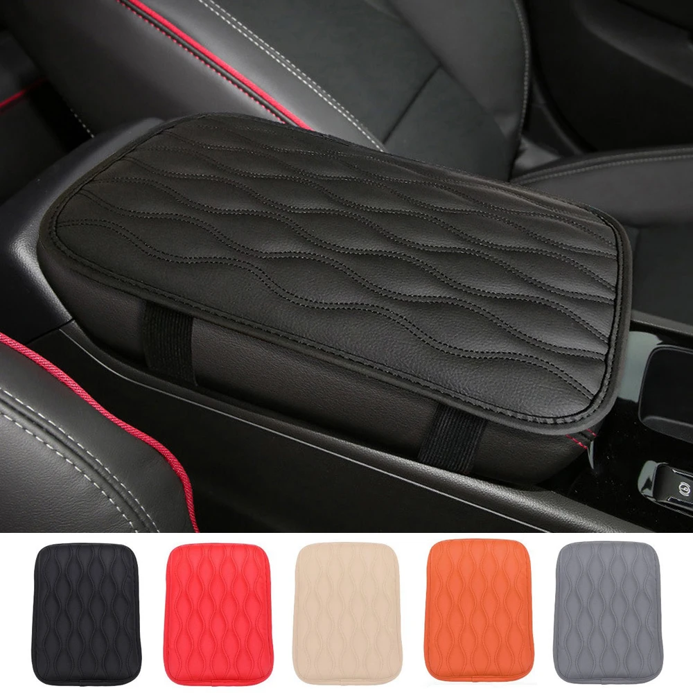 Auto Armrest Box Cover For VOLVO C30 C70 S40 S60 S80 S90 V40 V50 V60 XC40 XC60 XC70 XC90 Car Armrest Protector Mat Car Interior