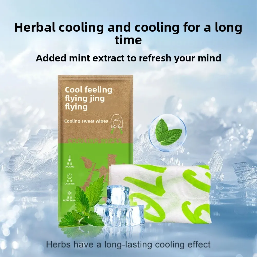 1/2/5pcs New Reusable Cooling Ice Wipes Absorb Sweat Lasting Cool Neck Wipes Refreshing Towel Outdoor Sports