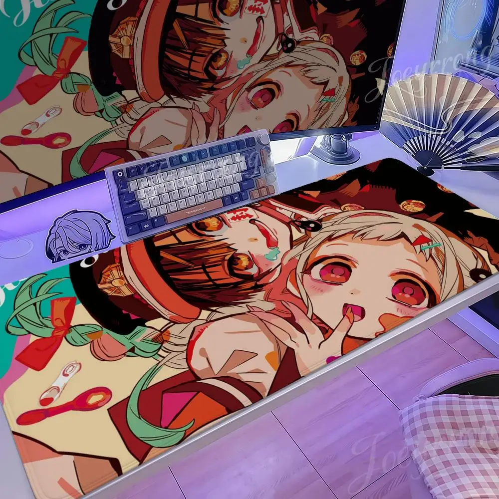 

Jibaku Shounen Hanako-kun Mouse Pad 1000x500 Hot Anime Taro Sakamoto Day XXL Large Gaming Non-slip Office Keyboard Mats Desk Mat