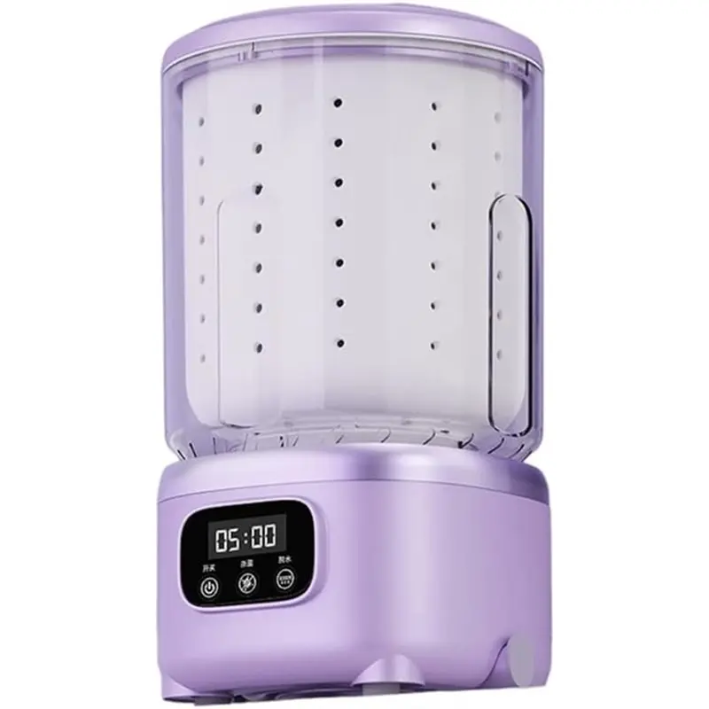 【OFF SHELF】Mini Washer With Spinbasket Spin Basket, Portable Washing Machine, Rechargeable Cordless, 3 Modes- Ideal For Underwea