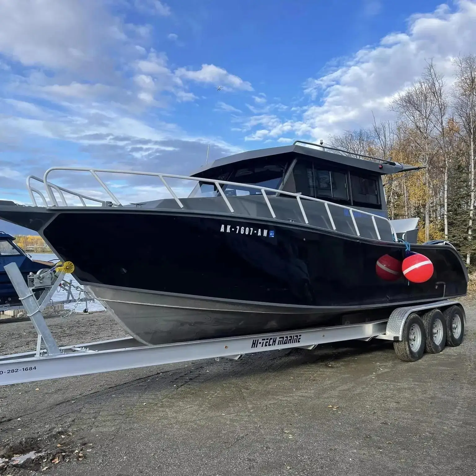 شركة Saft Manufacturing Company أعلى 8.1 م 26.5 قدم سرعة المقصورة يخت 26.5 قدم سبائك الألومنيوم بدن الصيد الخارجية لحام رياضي كروز