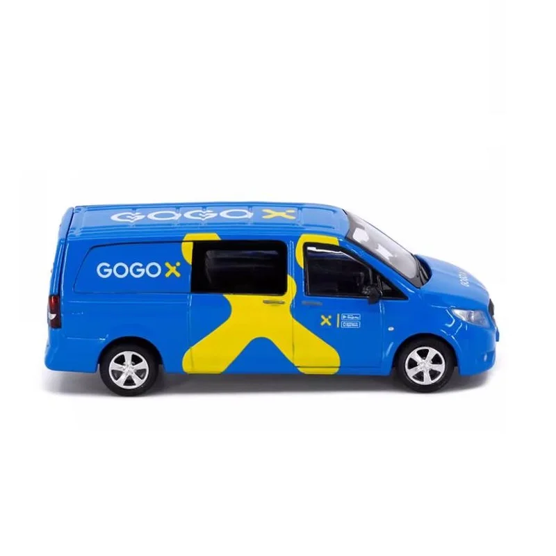 Tiny 1:64 Ben-chi Vito Gogox Van NO.55 Alloy Simulation Model Car