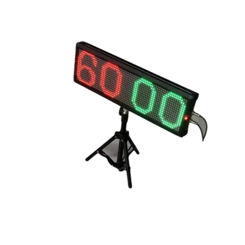 Wired Hand Shot Timer LED Display Tool Button Timer