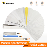 Feeler Gauge Metric Thickness Gauge Set For Measurement Sheet Gauge Blades Valves Foliage of Valves Spark Plug Gap Gauge Tools