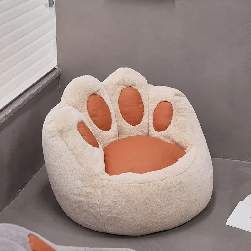 

Cozy Cat Claw Lazy Sofa – Creative Storage Corner, Imitation Rabbit Fleece Tatami Seat, SpaceSaving Design, Pet Sofa
