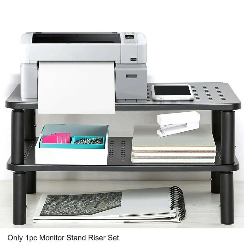 

652F 14.57" Monitor Stand Riser Large Size Multiple Screen Stand for Computer Laptop