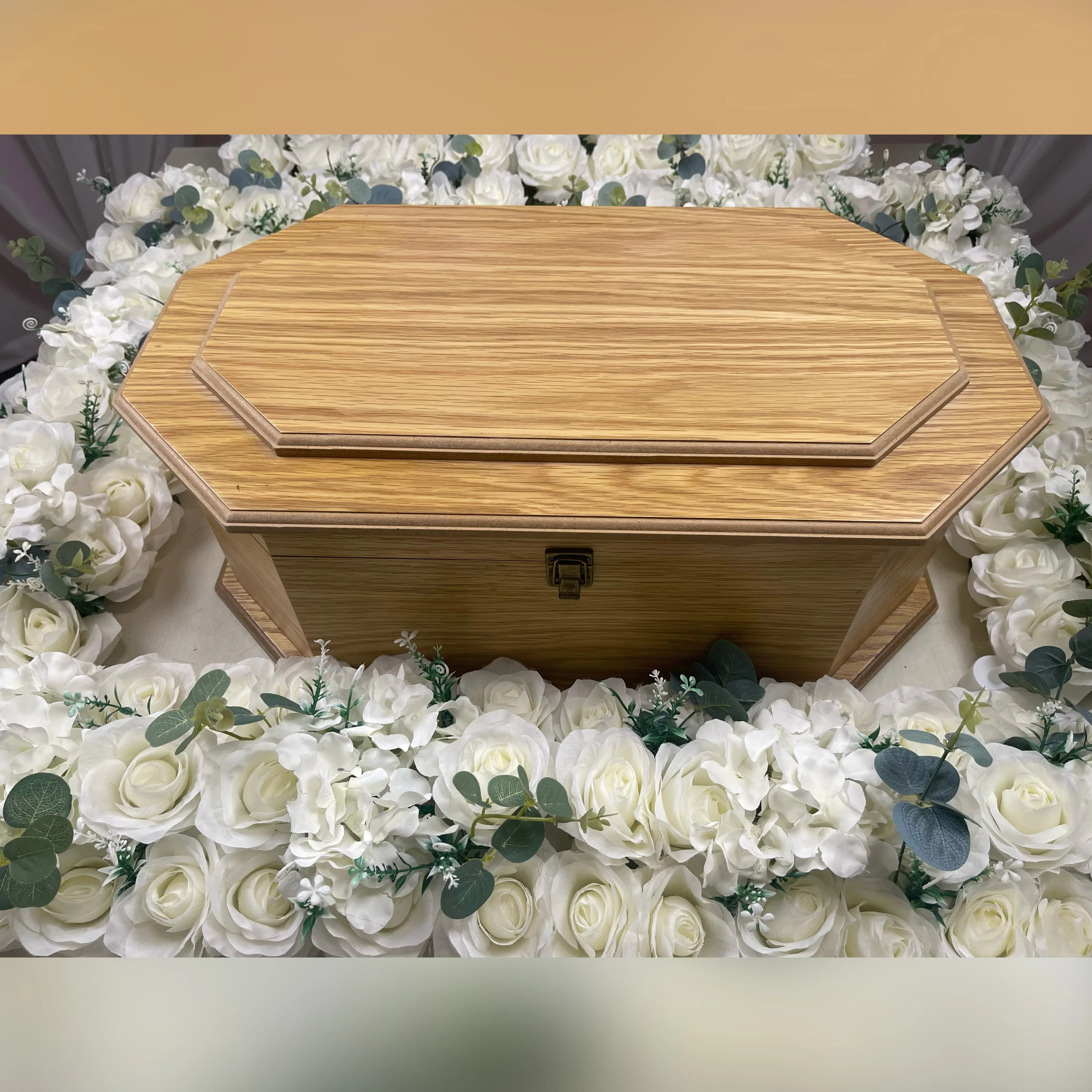 Pet caixão pode levar escrita livre pá, cremação bom fim, produtos funerários, Pet Cinerary caixão