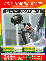 FeiyuTech SCORP Mini 2 Gimbal Stabilizer for Mirrorless Camera Sony ZVE10 Canon Nikon Action GoPro Cell Phone feiyu tech