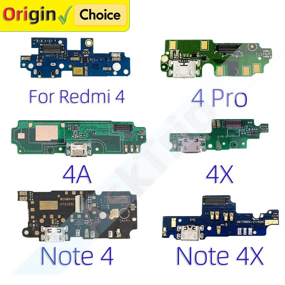 Bottom Dock USB Charger Mic Board Charging Connector Port Flex Cable For Xiaomi Redmi Note 4 4A 4x Pro Prime GloBal