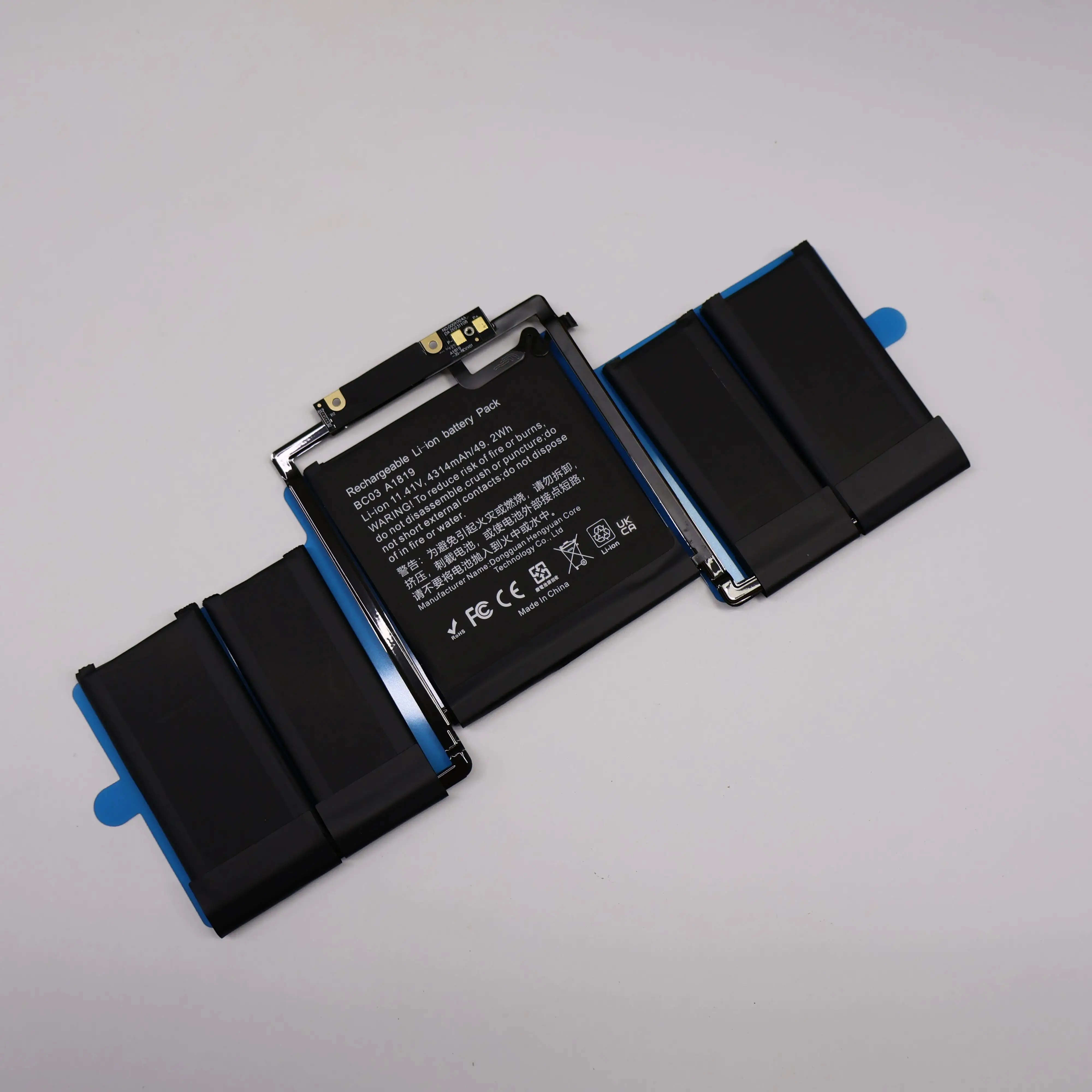 Аккумулятор для ноутбука A1819 для MacBook Pro 13-дюймовой сенсорной панели (конец 2016 года середины 2017 года), простой в установке A1706 EMC3071 EMC3163