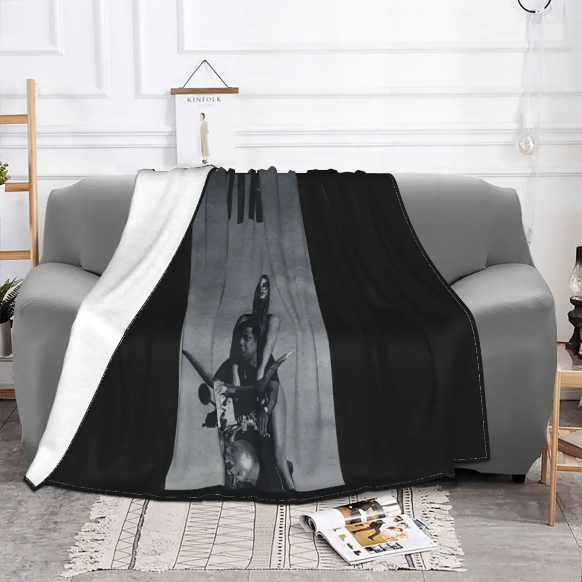 Jay Z Beyonce J B Otr Ii 2018 Tour Double Sided Motorcycle Medium Unisex More Colors Casual Fitness Throw Blanket