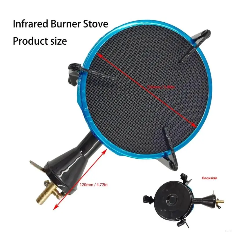 U0DE Железный пропан горелки пропановые газовые инфракрасные сжигающие печь