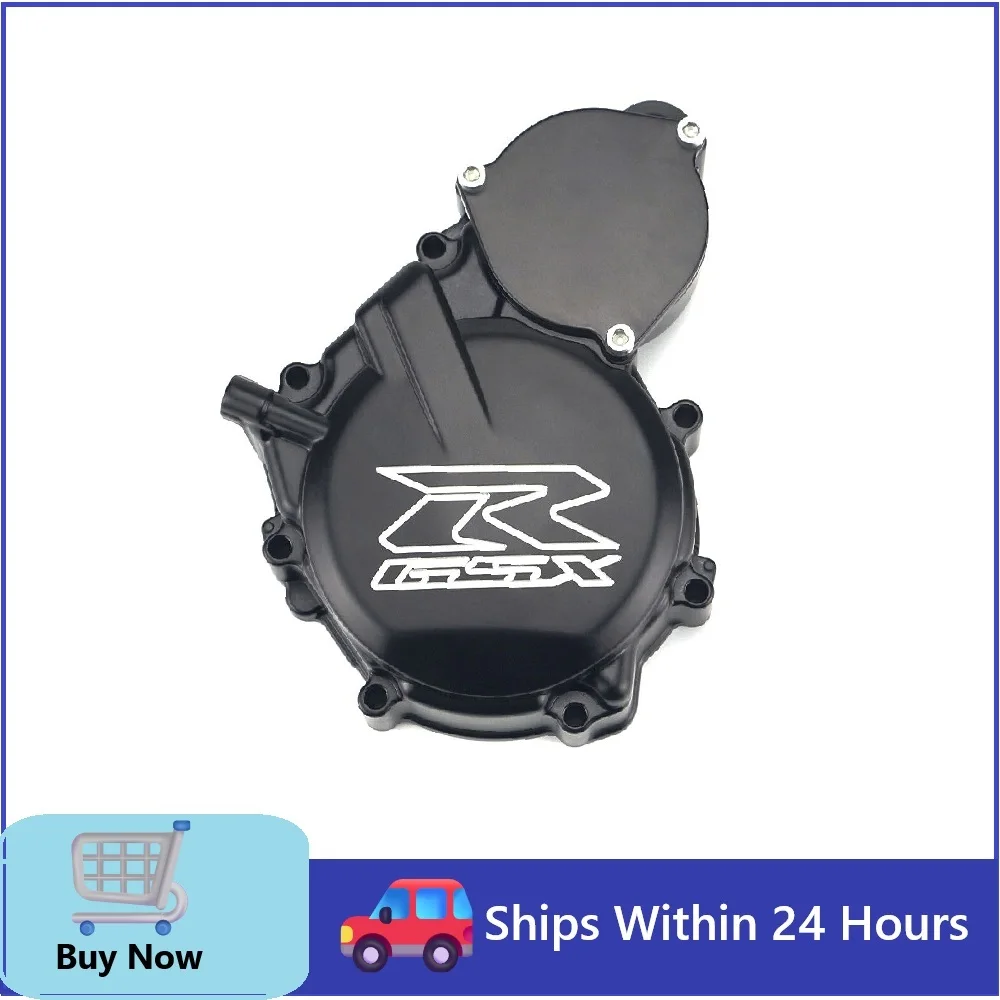 Stator Generator Cover Aluminum Crankcase Engine Starter Stator Cover for GSXR600 GSXR750 2006-2024 2007 2008 2009 2010 2011