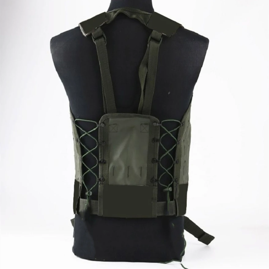 Multi-colored vest, vest accessories 11-piece set, performance props, carrying equipment, bullet bag