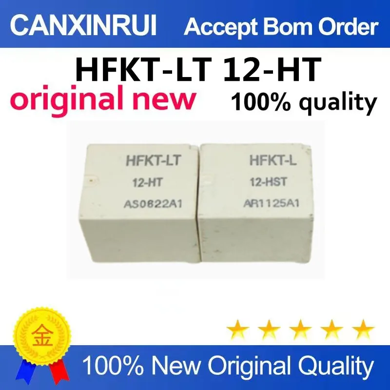 (5-100piezas)HFKT-LT 12-HT 7-pin brand new original double coil genuine car relay available for bidding