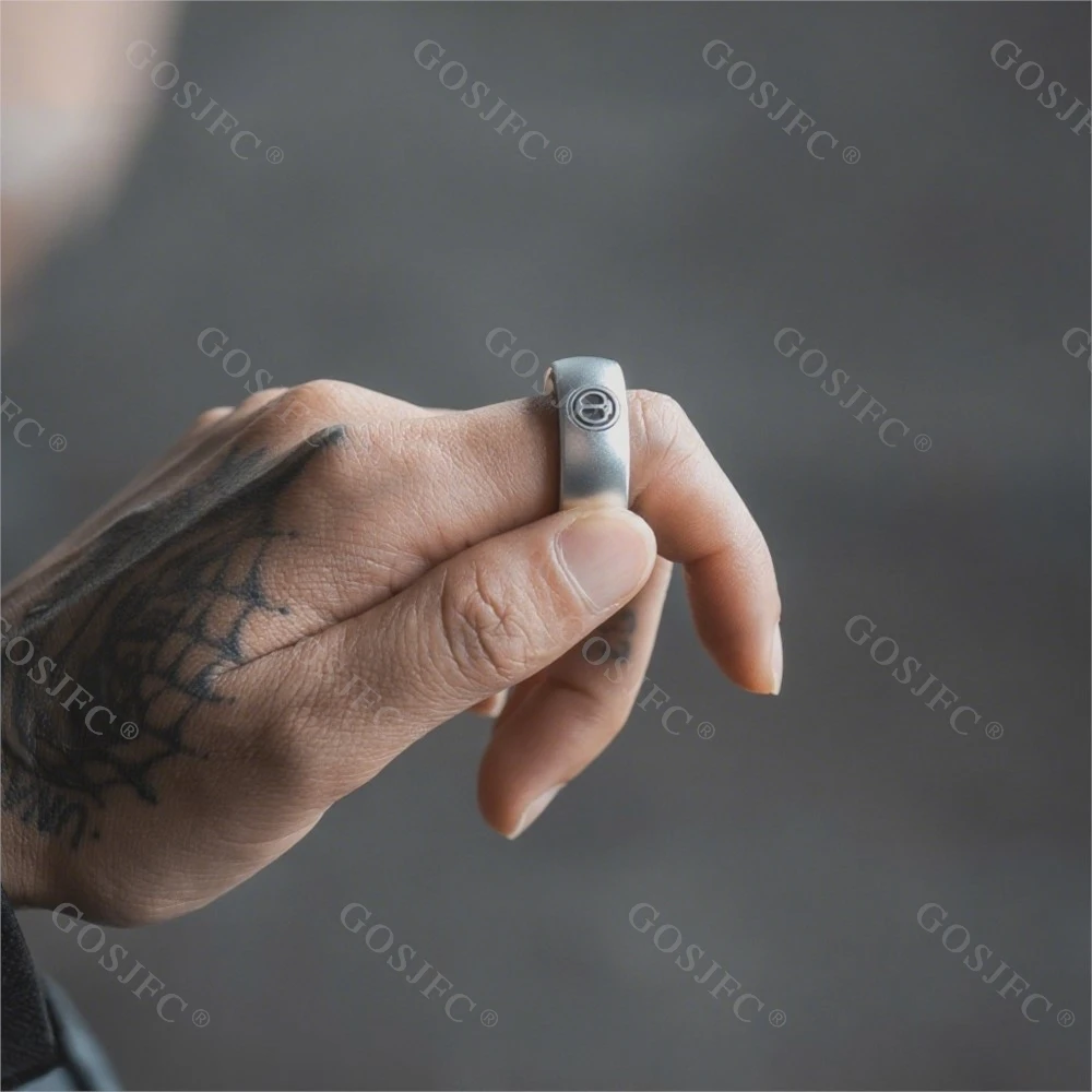 LAUTIE mécanicien I alliage d'aluminium Fidget anneau EDC Spy Wars série anneau Spinner soulagement du Stress jouet Fidget jouets pour adultes