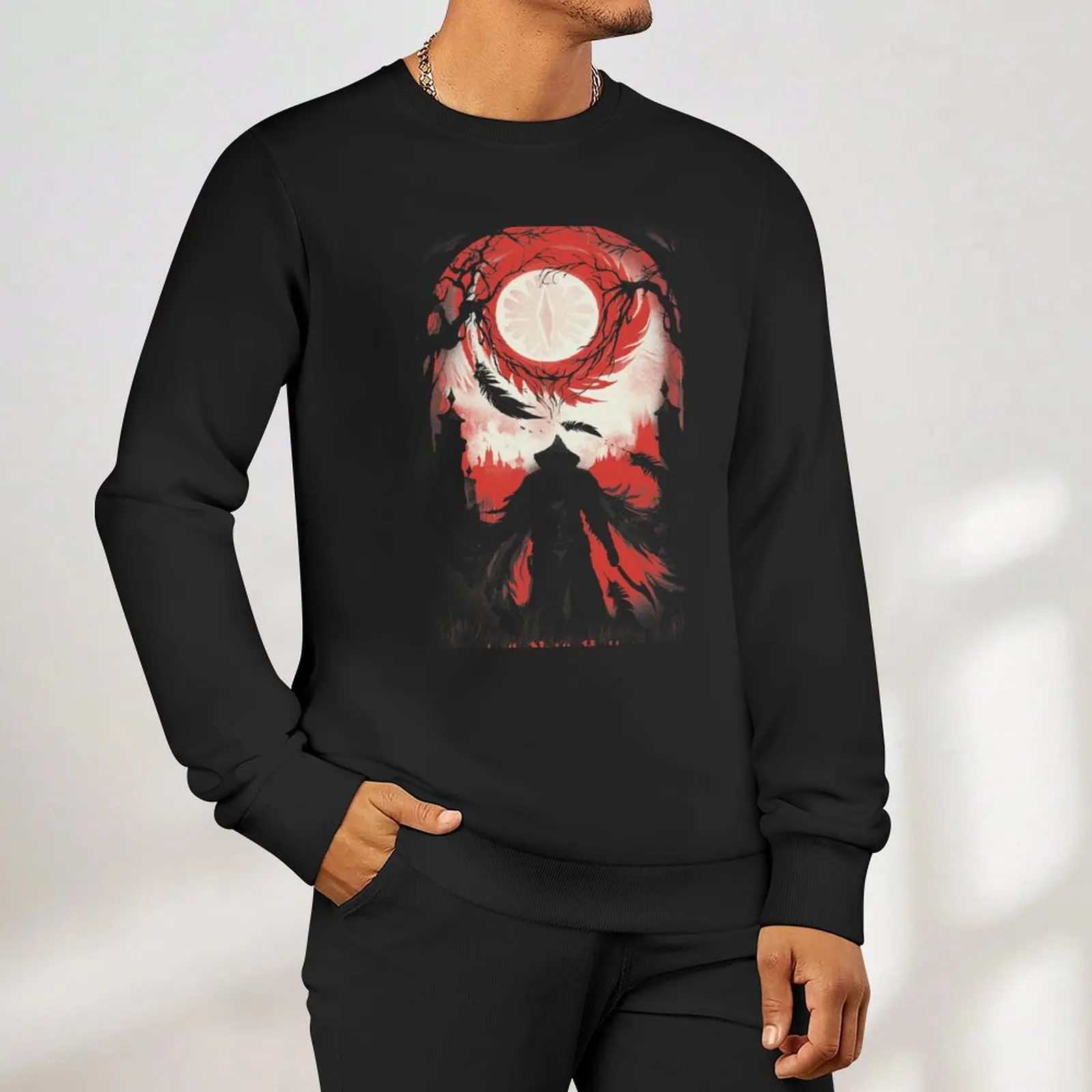 And so the Nightly Hunt begins Sweatshirt men clothes men's clothing aesthetic sweatshirts