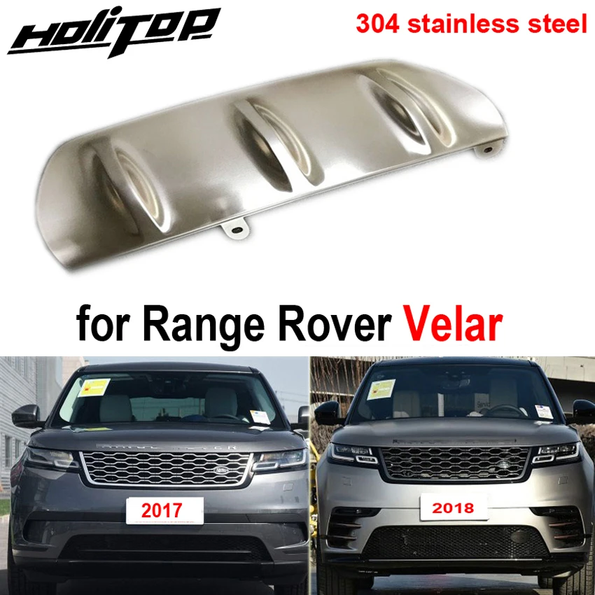 New arrival rear bumper protector/cover/guard for Land Rover Range Rover Velar,thicken 304 stainless steel,protect your car