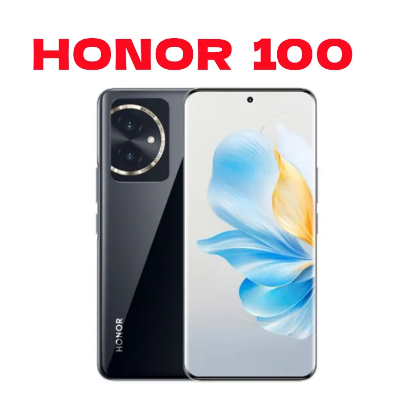 Original HONOR 100 5G 6.7 Inch 120Hz Screen Snapdragon 7 Gen 3 Octa Core MagicOS 7.2 Camera 50MP Battery 5000mAh NFC Smartphone