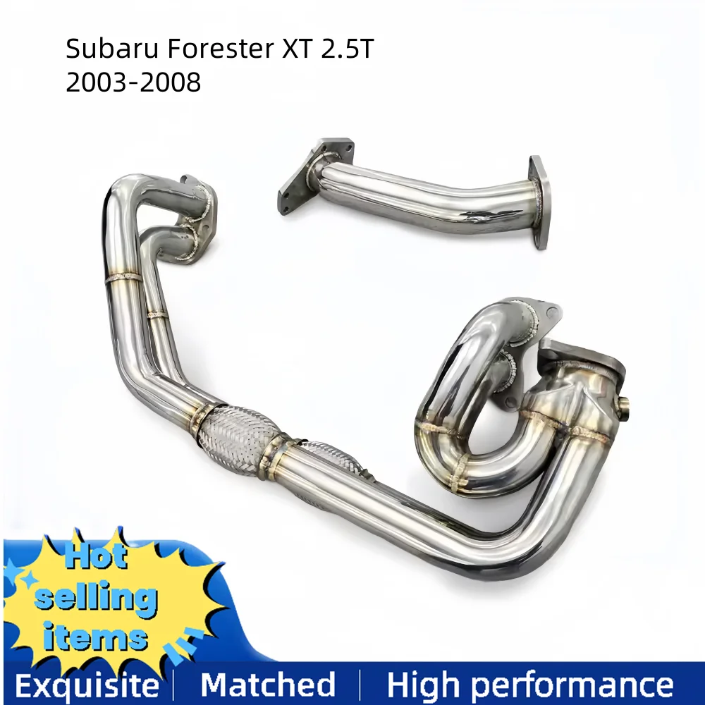 

Stainless steel exhaust manifold for Subaru Forester XT 2.5T 2003-2008 exhaust system downpipe power upgrade