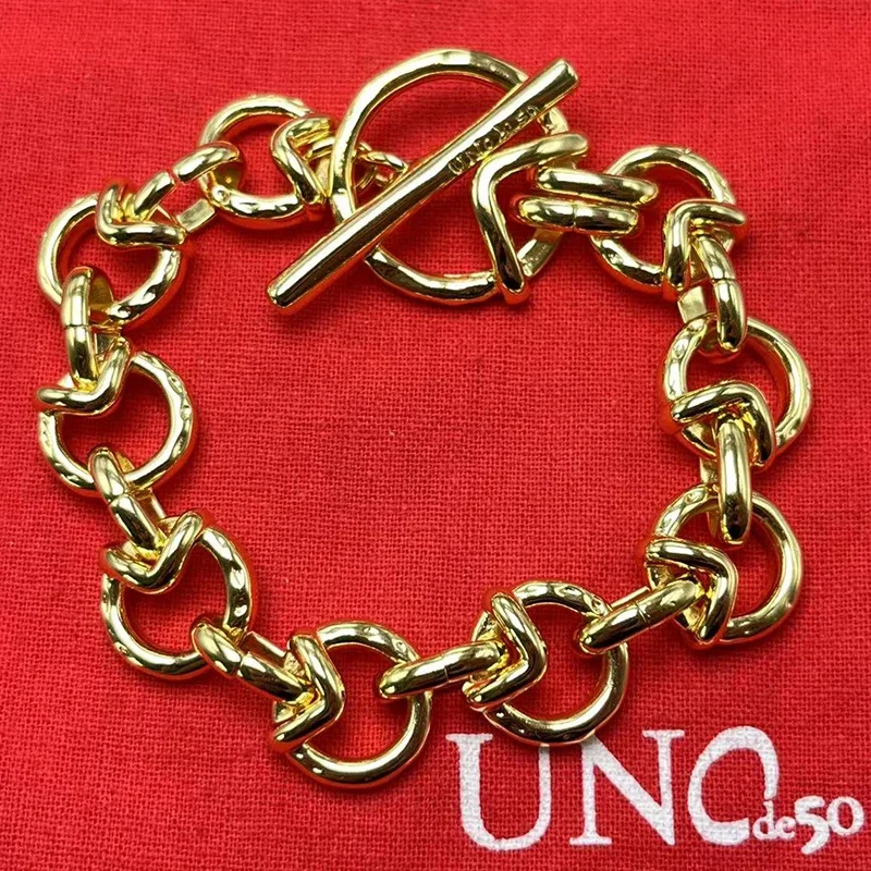 

Новинка 2023, самый продаваемый Высококачественный Изысканный модный браслет unode 50 в Европе и Америке, Женская романтическая Подарочная сумка для ювелирных изделий