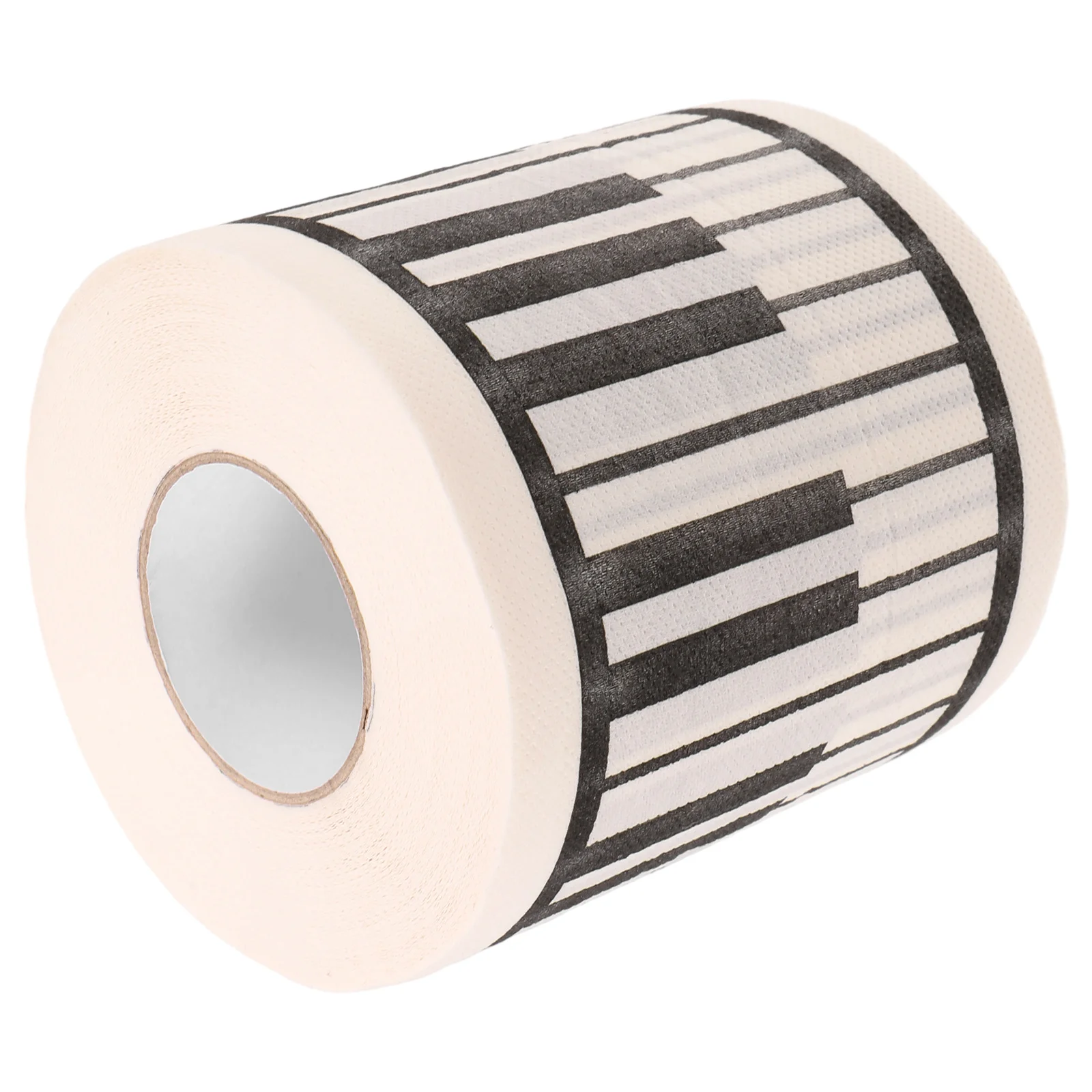 1 rollo de papel higiénico para Piano, papel higiénico con impresión de Piano, rollo de papel tisú para decoración, papel higiénico impreso