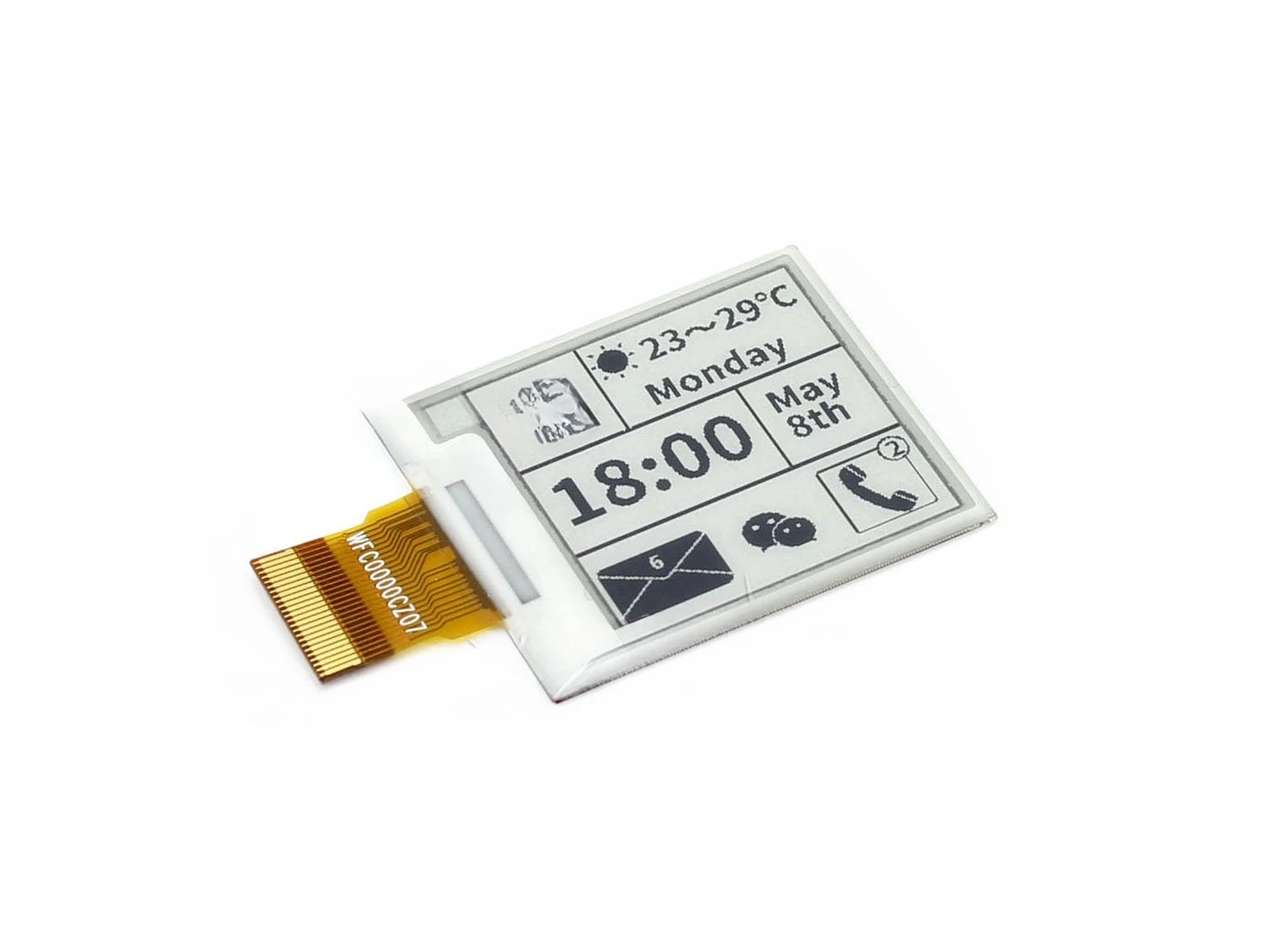 For 1.54inch e-Paper E-lnk Display Panel 200x200 SPI 10pcs