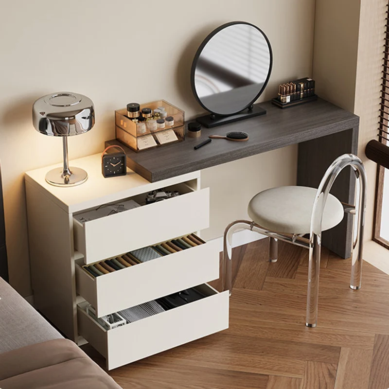

Makeup Computer Vanity Table Coffee Modern Accessories Mirror Chair Dressing Table Women Organizer Penteadeira Home Furniture